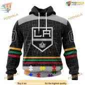 Custom Design With Fearless Aganst Autism Concept Nhl Los Angeles Kings Hoodie 3d 1.jpg - demo10