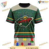Custom Design With Fearless Aganst Autism Concept Nhl Minnesota Wild Hoodie 3d 3.jpg - demo10