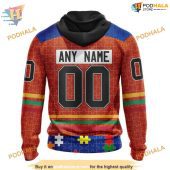 Custom Design With Fearless Aganst Autism Concept Nhl New York Islanders Hoodie 3d 2.jpg - demo10