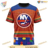 Custom Design With Fearless Aganst Autism Concept Nhl New York Islanders Hoodie 3d 3.jpg - demo10