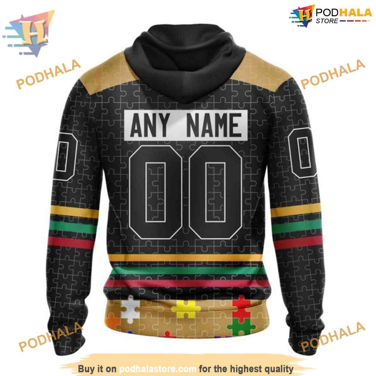 Custom Design With Fearless Aganst Autism Concept NHL Ottawa Senators Hoodie 3D Custom Design With Fearless Aganst Autism Concept NHL Ottawa Senators Hoodie 3D