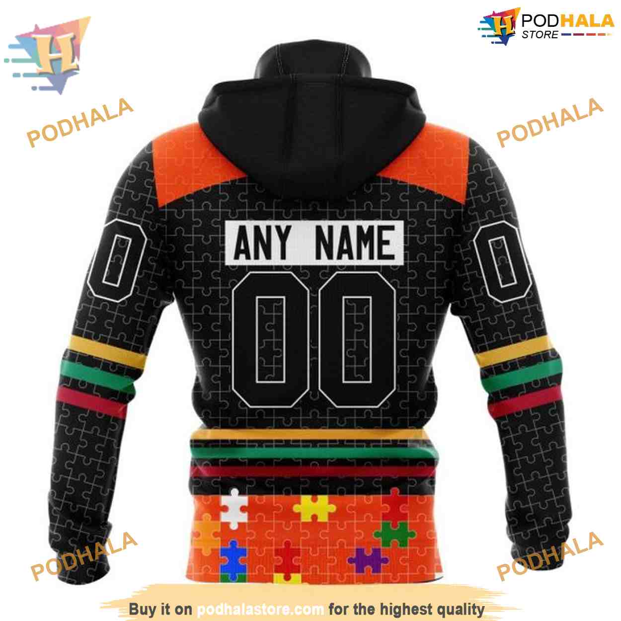Custom Design With Fearless Aganst Autism Concept NHL Philadelphia Flyers Hoodie 3D Custom Design With Fearless Aganst Autism Concept NHL Philadelphia Flyers Hoodie 3D