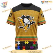 Custom Design With Fearless Aganst Autism Concept Nhl Pittsburgh Penguins Hoodie 3d 3.jpg - demo10
