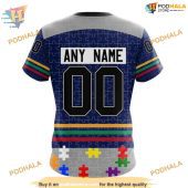 Custom Design With Fearless Aganst Autism Concept Nhl Toronto Maple Leafs Hoodie 3d 4.jpg - demo10