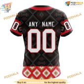 Custom Design With Native Pattern Full Printed Nhl Ottawa Senators Hoodie 3d 4.jpg - demo10