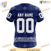 Custom Design With Native Pattern Full Printed Nhl Toronto Maple Leafs Hoodie 3d 4.jpg - demo10