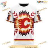 Custom Design With Native Pattern Nhl Calgary Flames Hoodie 3d 3.jpg - demo10