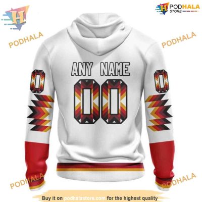 Custom Design With Native Pattern NHL Carolina Hurricanes Hoodie 3D Sweatshirt