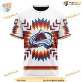 Custom Design With Native Pattern Nhl Colorado Avalanche Hoodie 3d Sweatshirt 3.jpg - demo10