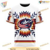 Custom Design With Native Pattern Nhl Columbus Blue Jackets Hoodie 3d 3.jpg - demo10