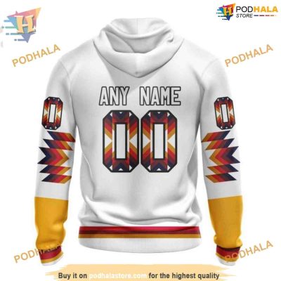 Custom Design With Native Pattern NHL Nashville Predators Hoodie 3D