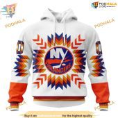 Custom Design With Native Pattern Nhl New York Islanders Hoodie 3d 1.jpg - demo10