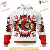 Custom Design With Native Pattern Nhl Ottawa Senators Hoodie 3d 1.jpg - demo10