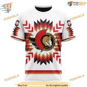 Custom Design With Native Pattern Nhl Ottawa Senators Hoodie 3d 3.jpg - demo10