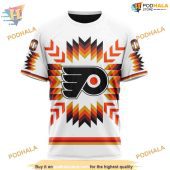Custom Design With Native Pattern Nhl Philadelphia Flyers Hoodie 3d 3.jpg - demo10