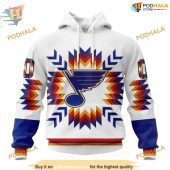 Custom Design With Native Pattern Nhl St Louis Blues Hoodie 3d 1.jpg - demo10