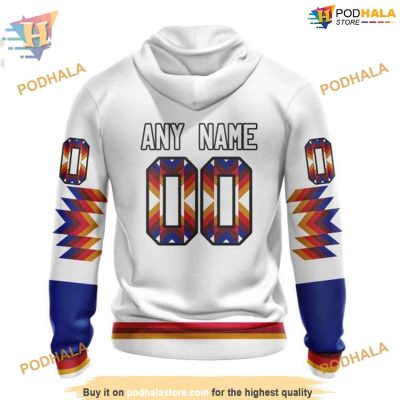 Custom Design With Native Pattern NHL St. Louis Blues Hoodie 3D