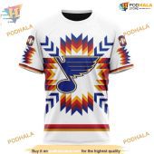 Custom Design With Native Pattern Nhl St Louis Blues Hoodie 3d 3.jpg - demo10