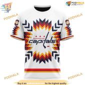 Custom Design With Native Pattern Nhl Washington Capitals Hoodie 3d 3.jpg - demo10