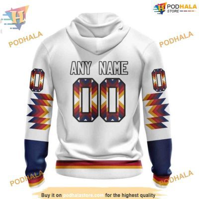 Custom Design With Native Pattern NHL Winnipeg Jets Hoodie 3D Shirt