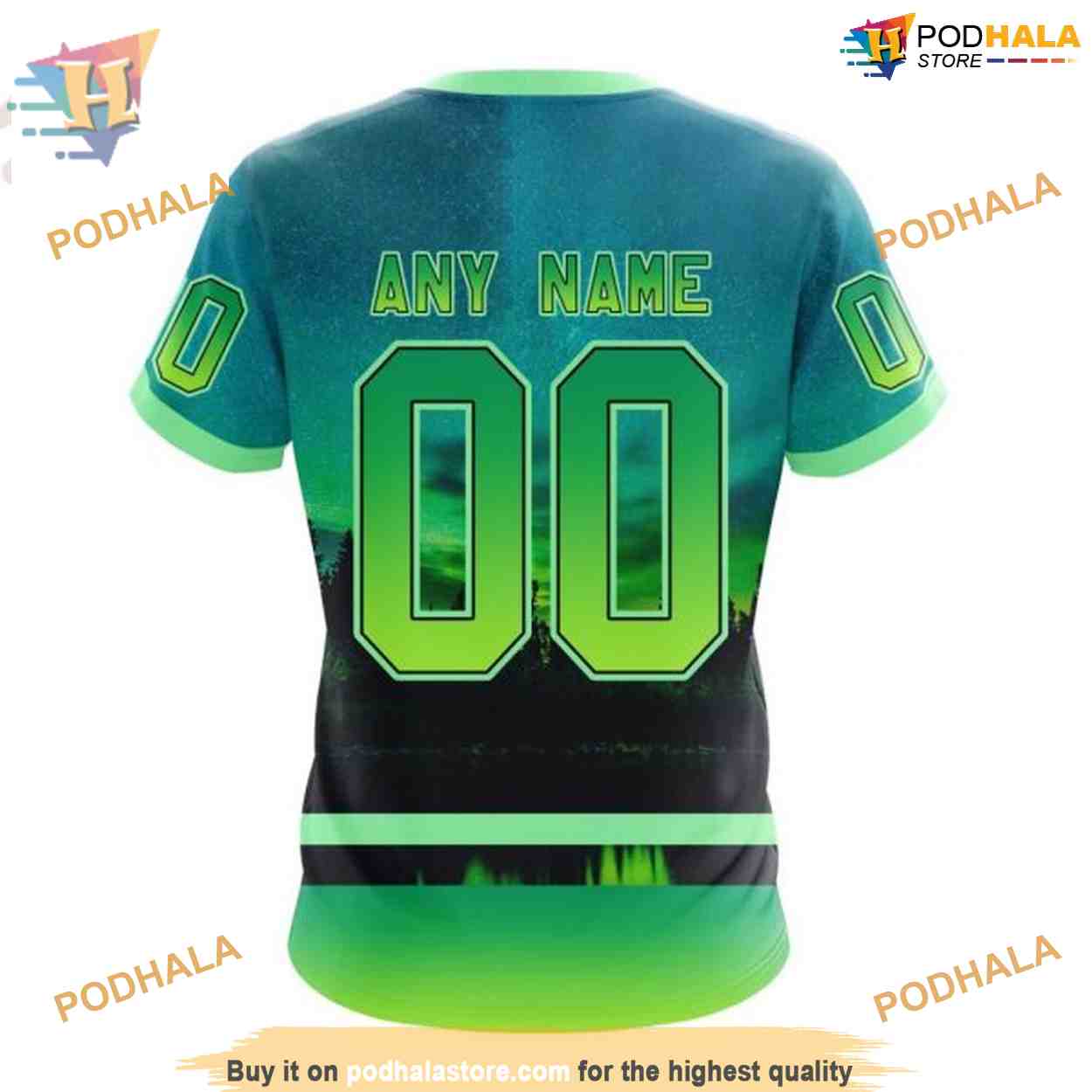 Custom Design With Northern Light Full Printed NHL Winnipeg Jets Hoodie 3D Custom Design With Northern Light Full Printed NHL Winnipeg Jets Hoodie 3D