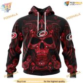 Custom Design With Skull Art Nhl Carolina Hurricanes Hoodie 3d Sweatshirt 1.jpg - demo10