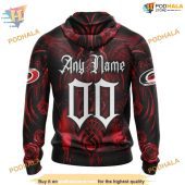 Custom Design With Skull Art Nhl Carolina Hurricanes Hoodie 3d Sweatshirt 2.jpg - demo10