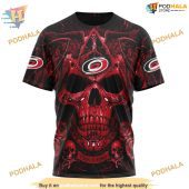 Custom Design With Skull Art Nhl Carolina Hurricanes Hoodie 3d Sweatshirt 3.jpg - demo10