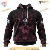 Custom Design With Skull Art Nhl Colorado Avalanche Hoodie 3d Sweatshirt 1.jpg - demo10