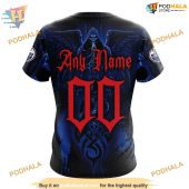 Custom Design With Skull Art Nhl Edmonton Oilers Hoodie 3d 4.jpg - demo10