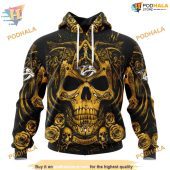 Custom Design With Skull Art Nhl Nashville Predators Hoodie 3d 1.jpg - demo10