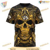 Custom Design With Skull Art Nhl Nashville Predators Hoodie 3d 3.jpg - demo10