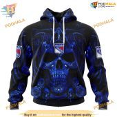 Custom Design With Skull Art Nhl New York Rangers Hoodie 3d 1.jpg - demo10