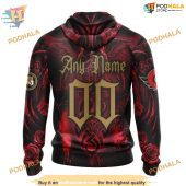 Custom Design With Skull Art Nhl Ottawa Senators Hoodie 3d 2.jpg - demo10
