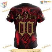 Custom Design With Skull Art Nhl Ottawa Senators Hoodie 3d 4.jpg - demo10