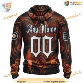 Custom Design With Skull Art Nhl Philadelphia Flyers Hoodie 3d 2.jpg - demo10