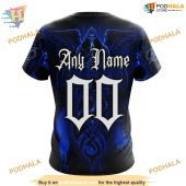 Custom Design With Skull Art Nhl Tampa Bay Lightning Hoodie 3d 4.jpg - demo10