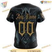 Custom Design With Skull Art Nhl Vegas Golden Knights Hoodie 3d Shirt 4.jpg - demo10