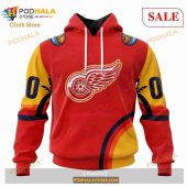 Custom Detroit Red Wings All Star Sunset Sweatshirt Nhl Hoodie 3d 1.jpg - demo10