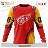 Custom Detroit Red Wings All Star Sunset Sweatshirt Nhl Hoodie 3d 4.jpg - demo10