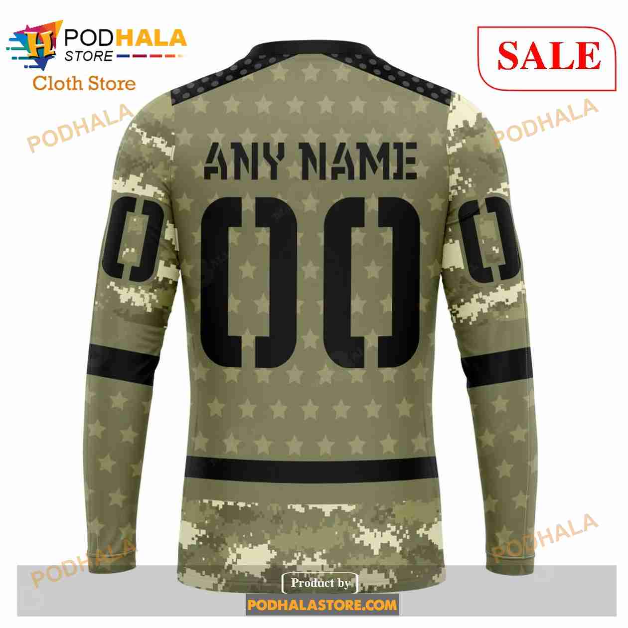 Custom Detroit Red Wings Camo Military Appreciation Sweatshirt NHL Hoodie 3D Custom Detroit Red Wings Camo Military Appreciation Sweatshirt NHL Hoodie 3D