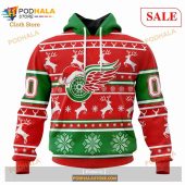 Custom Detroit Red Wings Christmas Sweatshirt Nhl Hoodie 3d For Women Men 1.jpg - demo10