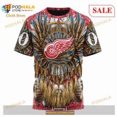 Custom Detroit Red Wings Native Costume Design Sweatshirt Nhl Hoodie 3d 6.jpg - demo10