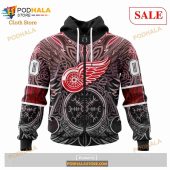 Custom Detroit Red Wings Norse Viking Symbols Sweatshirt Nhl Hoodie 3d 1.jpg - demo10