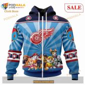 Custom Detroit Red Wings Paw Patrol Sweatshirt Nhl Hoodie 3d 2.jpg - demo10