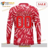 Custom Detroit Red Wings Retro Vintage Tie Dye Sweatshirt Nhl Hoodie 3d 5.jpg - demo10