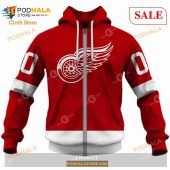 Custom Detroit Red Wings Throwback Vintage Nhl Home Sweatshirt Hoodie 3d 4.jpg - demo10