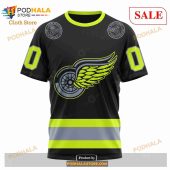 Custom Detroit Red Wings Unisex Firefighter Uniforms Color Nhl Hoodie 3d 6.jpg - demo10