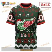 Custom Detroit Red Wings Unisex Sweatshirt Nhl Hoodie 3d Christmas Gift 6.jpg - demo10