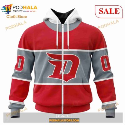 Custom Detroit Red Wings Unisex With Retro Concepts Sweatshirt NHL Hoodie 3D